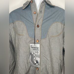 SCULLY Vintage NWT Western Plaid Shirt Small